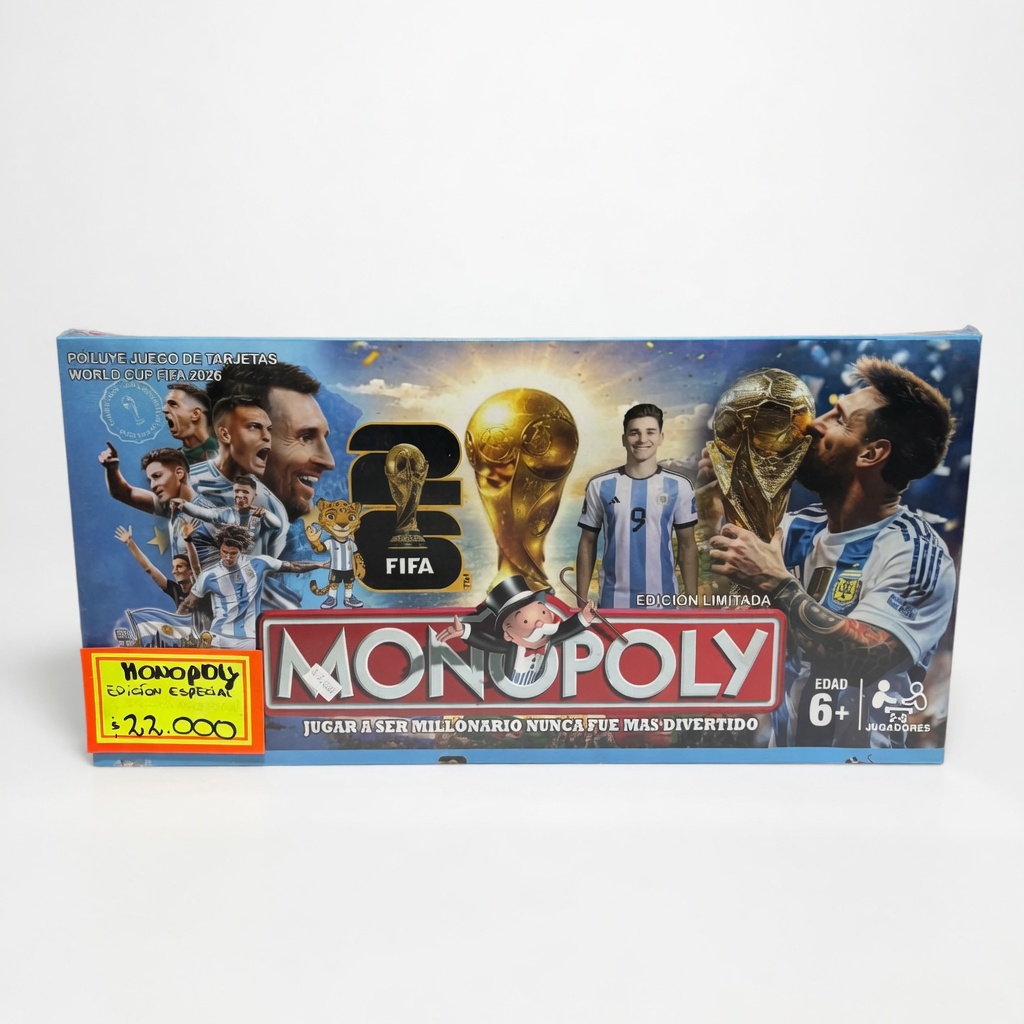 Monopoly edición especial Selección argentina
