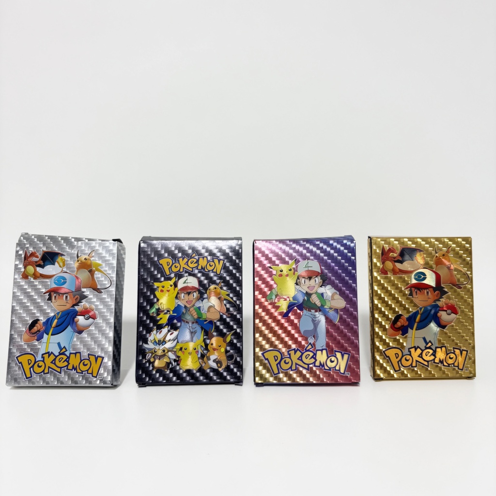 Cartas de Pokémon en caja